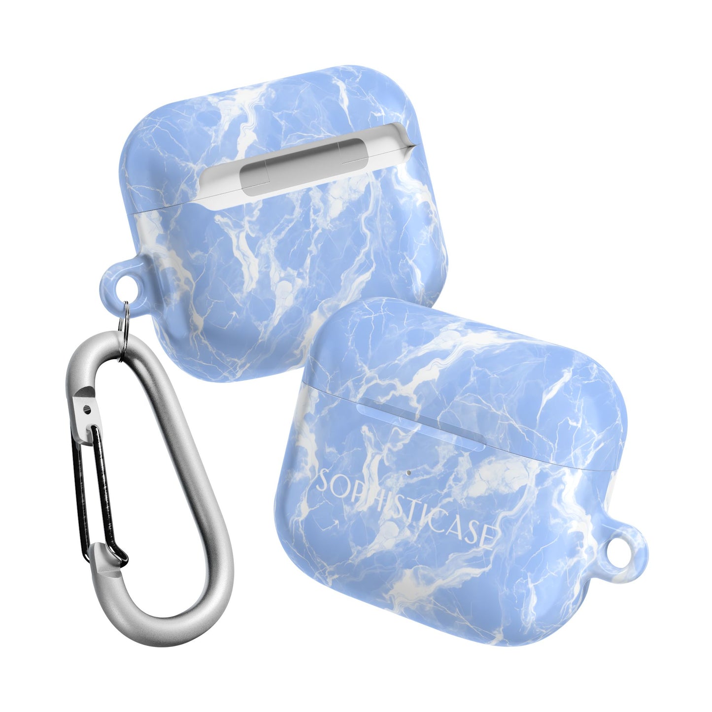 AirPod Cases - Marble Crush in Blue