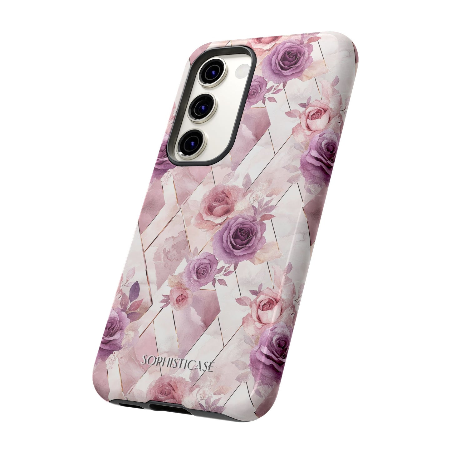 Royal Floral in Mauve Rose - Tough Phone Case