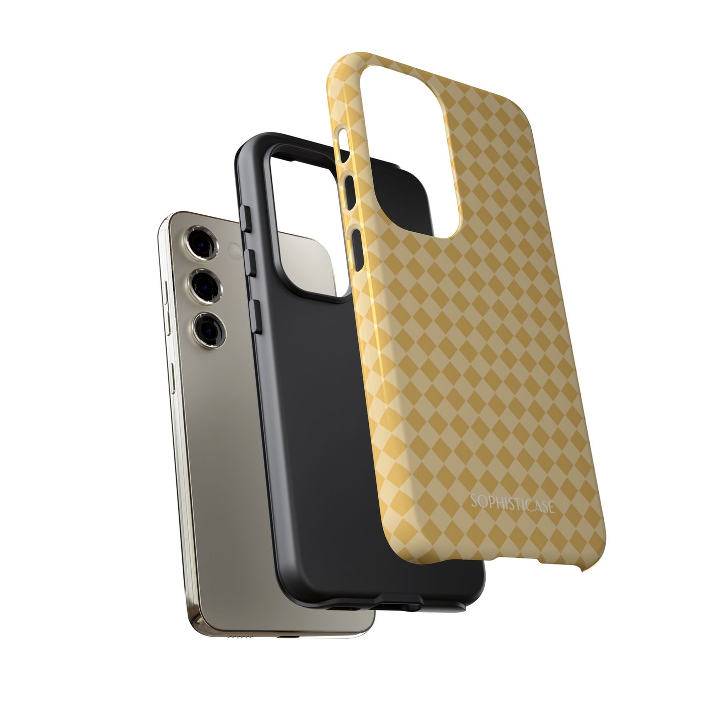 Diamond Diva in Mustard - Samsung Galaxy Case