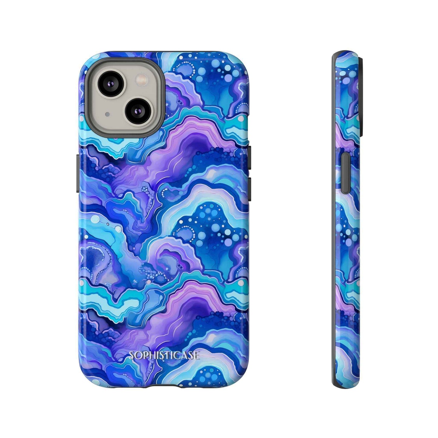 Nightstone in Lapis Wave - Tough Phone Case