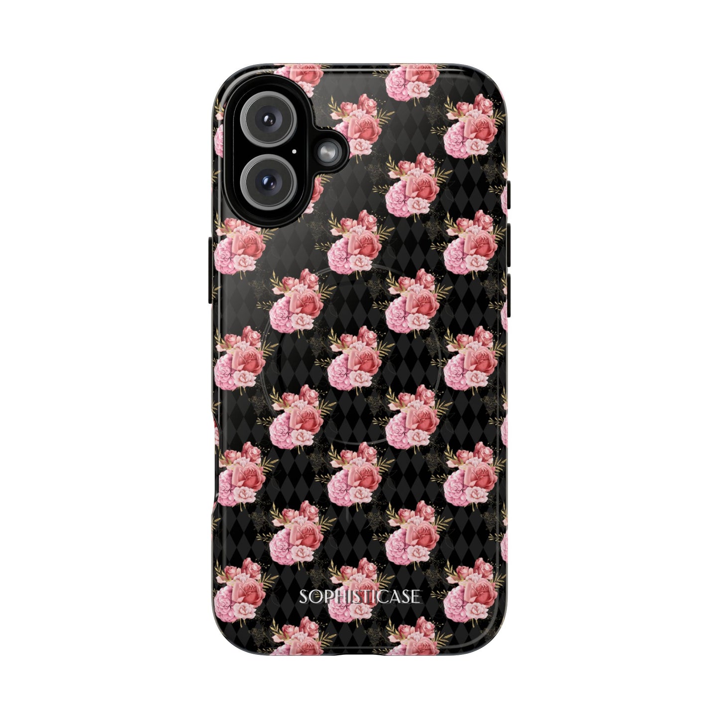 Rose Diamond Romance in Vivienne - Magsafe Phone Case