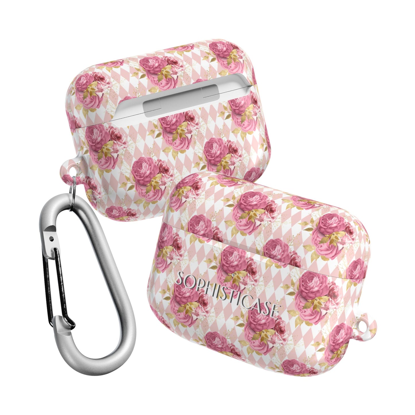 AirPod Cases - Rose Diamond Romance in Sienna