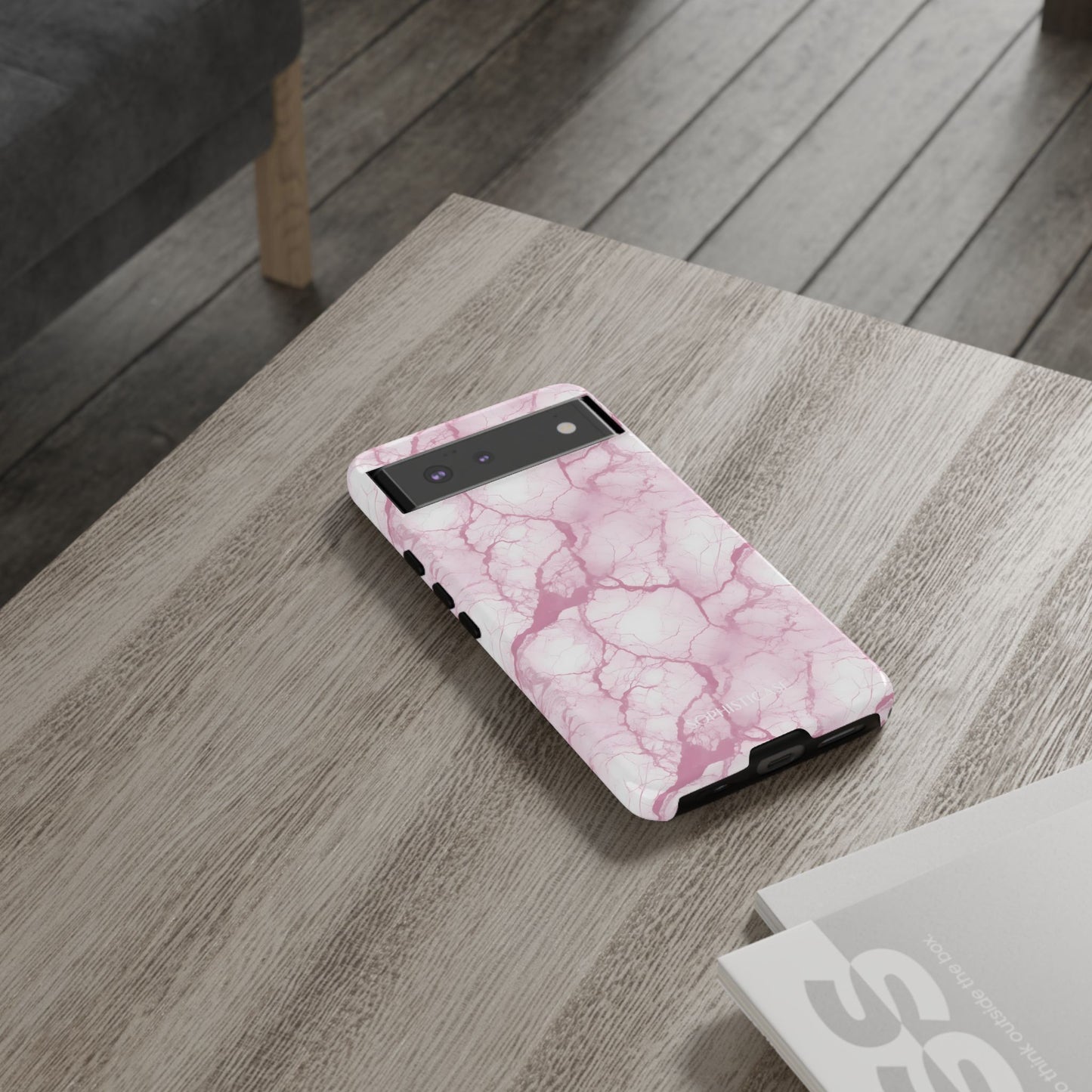Marble Opulence in Pink - Tough Phone Case