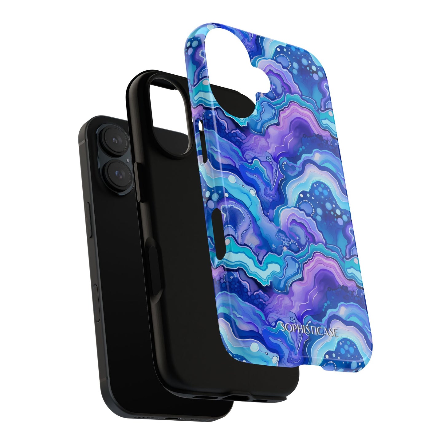 Nightstone in Lapis Wave - Tough Phone Case