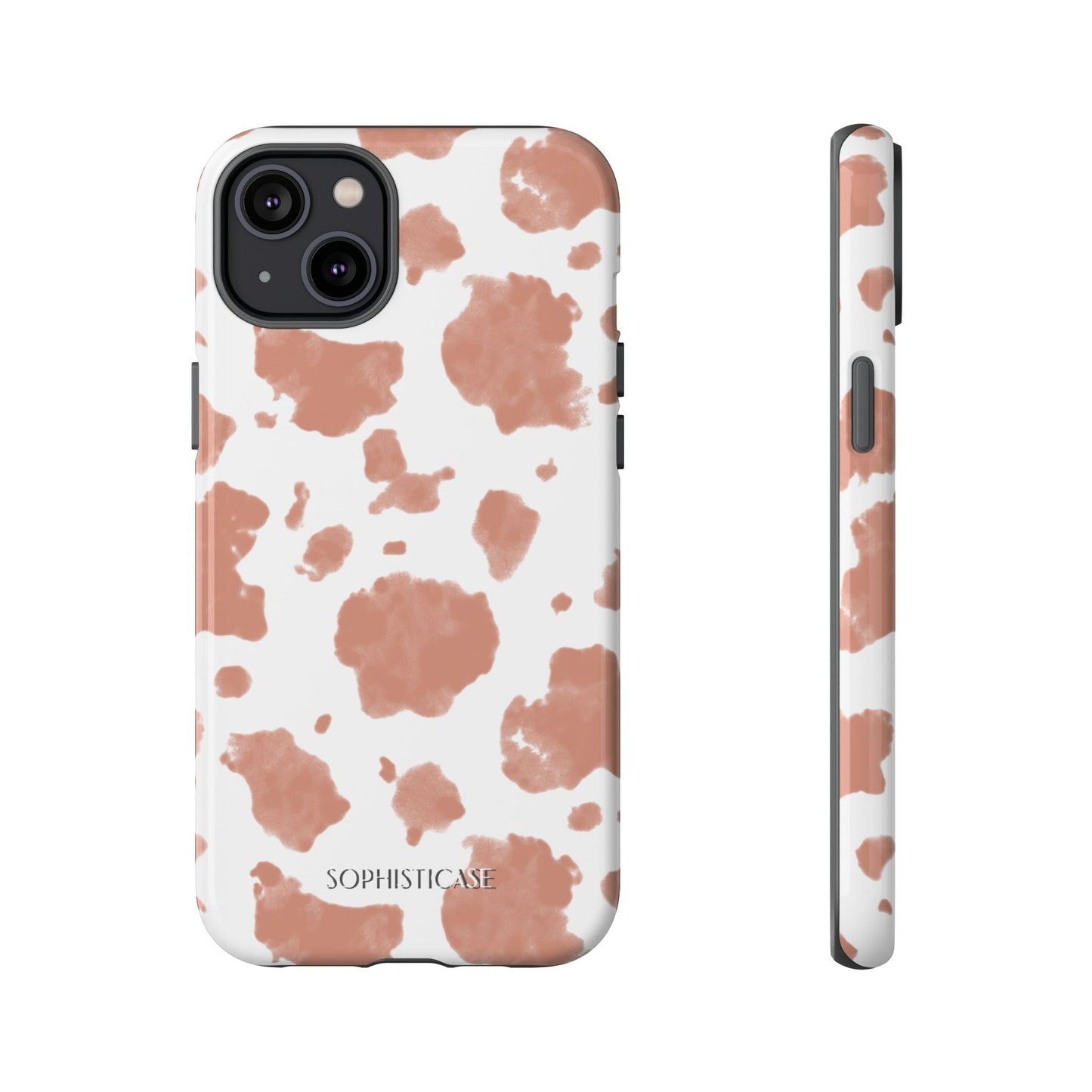 Holy Cow in Light Brown - iPhone Case