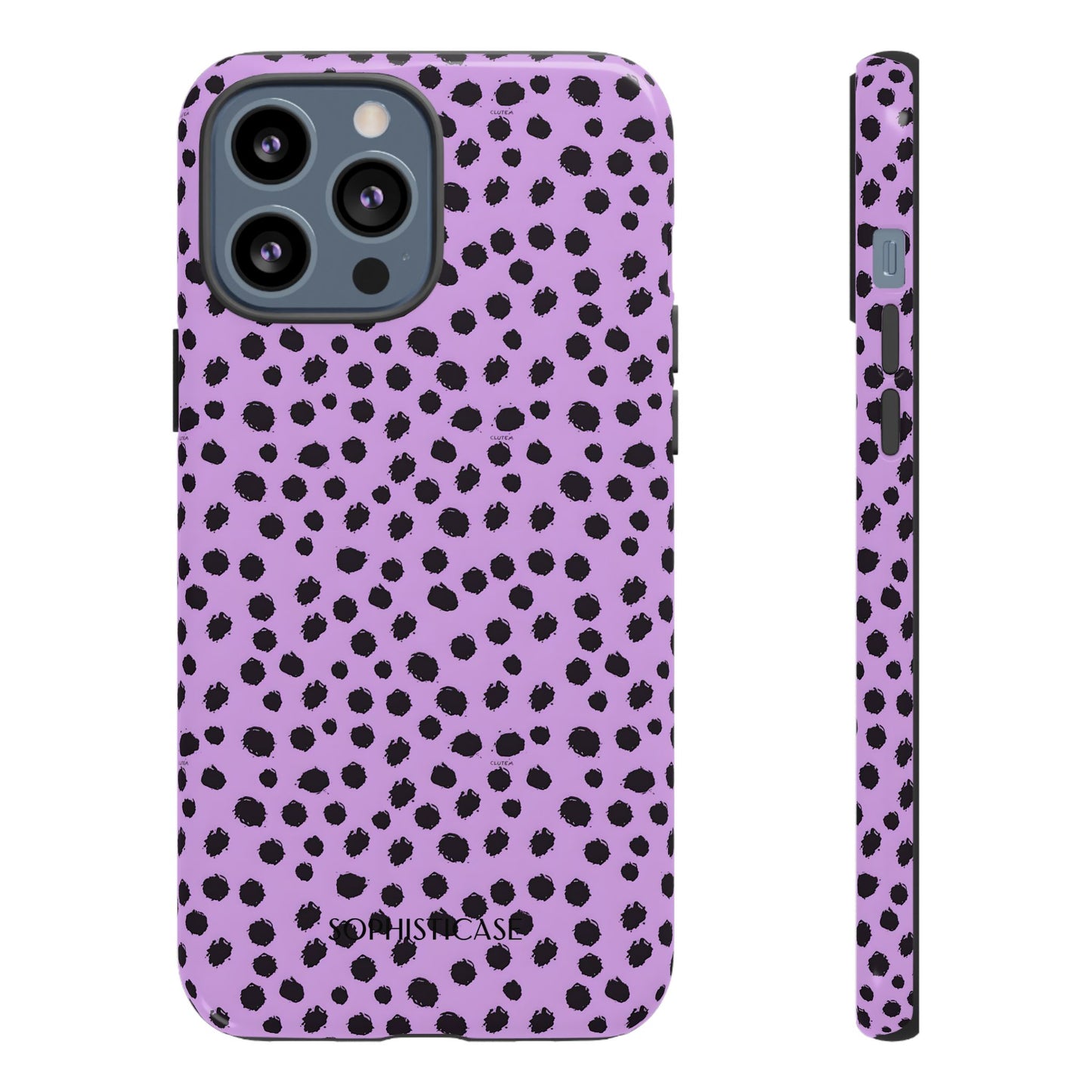 Cheetahs and Liars in Purple - iPhone Case