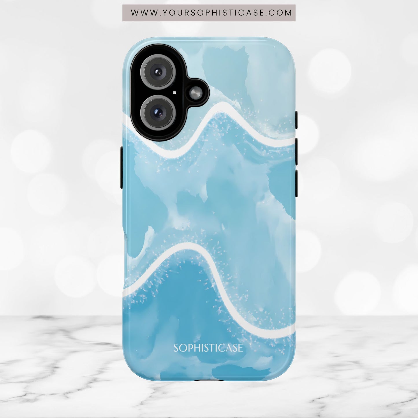 Serenity in Blue - iPhone Case