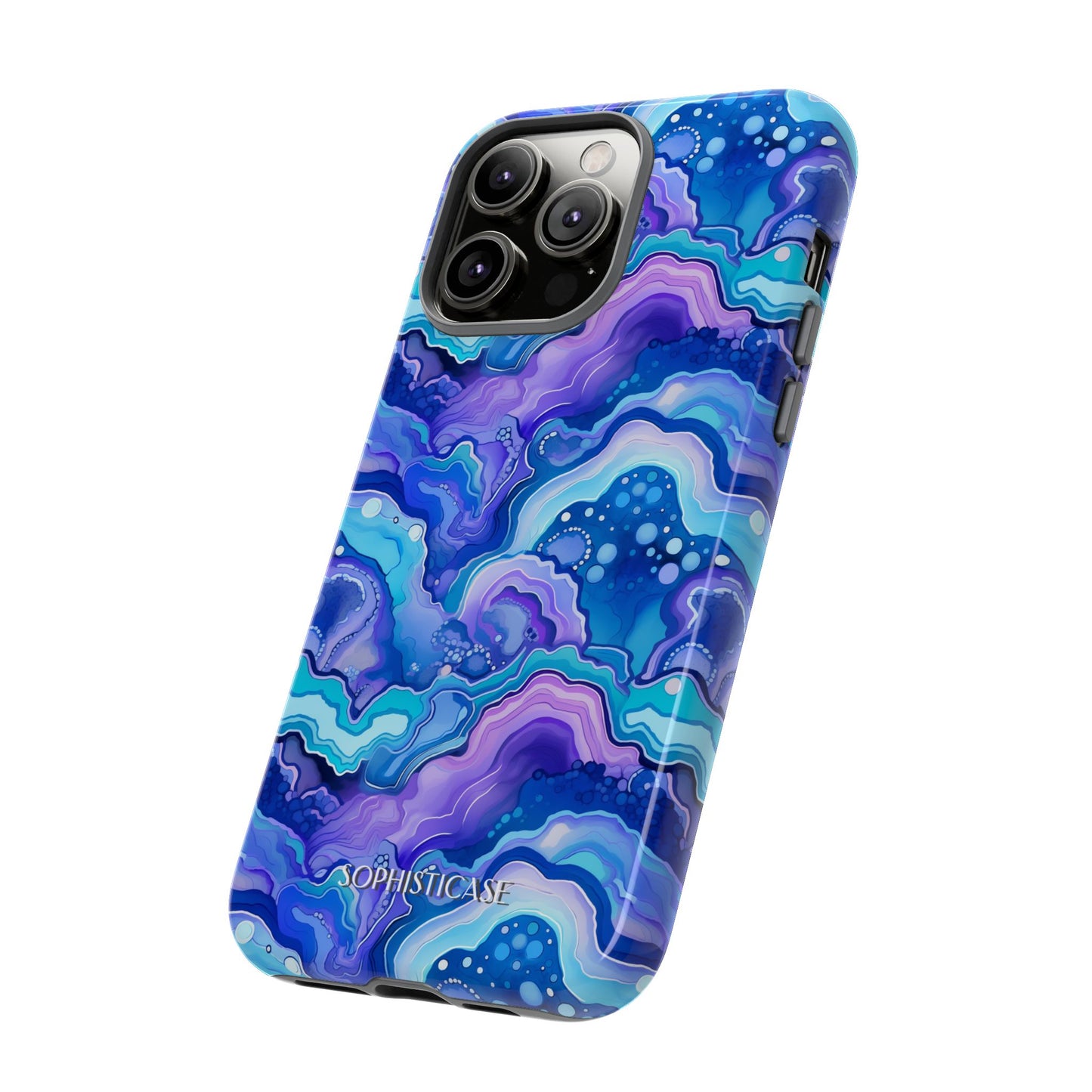 Nightstone in Lapis Wave - Tough Phone Case