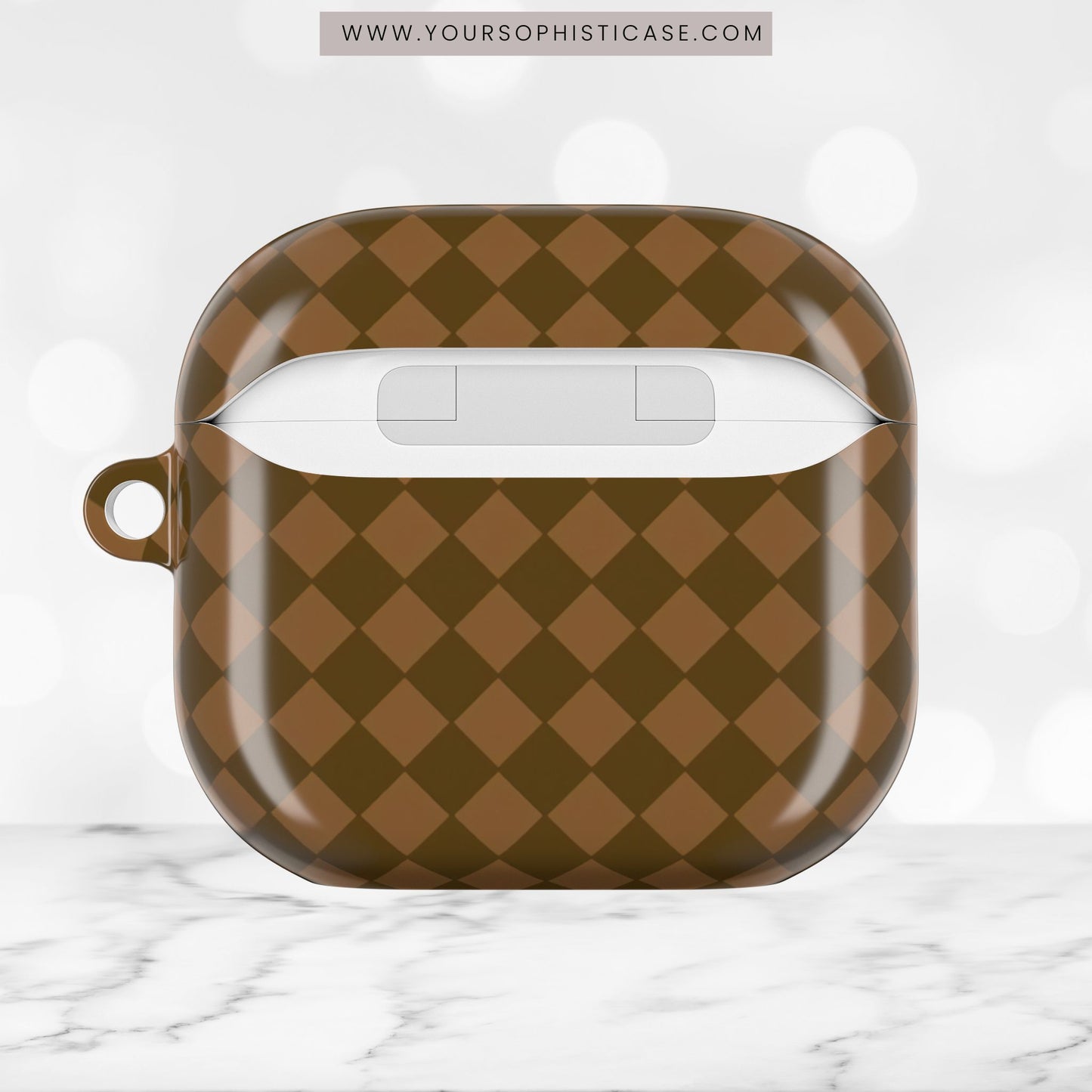 AirPod Cases - Diamond Diva in Brown