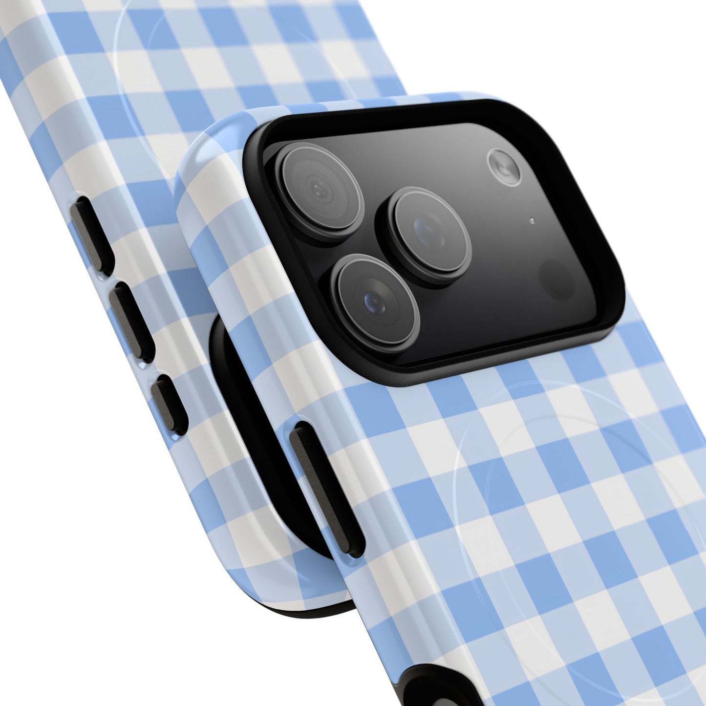 Gingham in Blue - Magsafe Case
