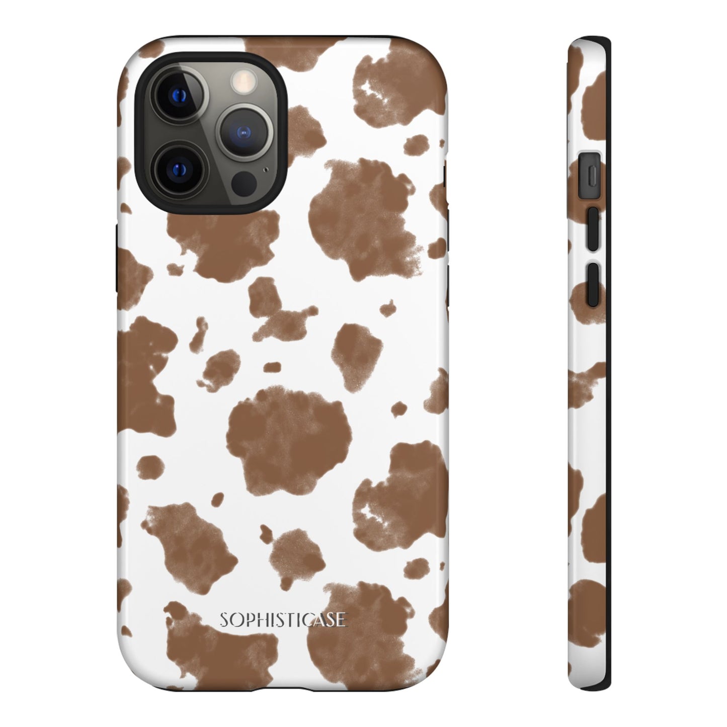 Holy Cow in Brown - iPhone Case