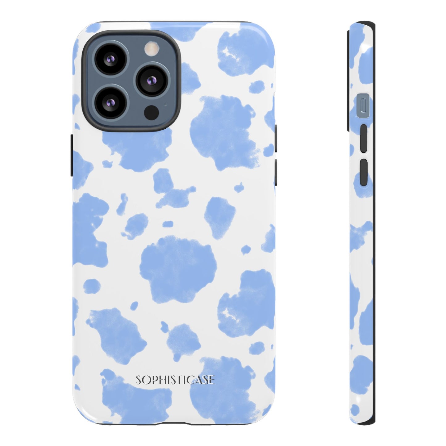 Holy Cow in Blue - iPhone Case