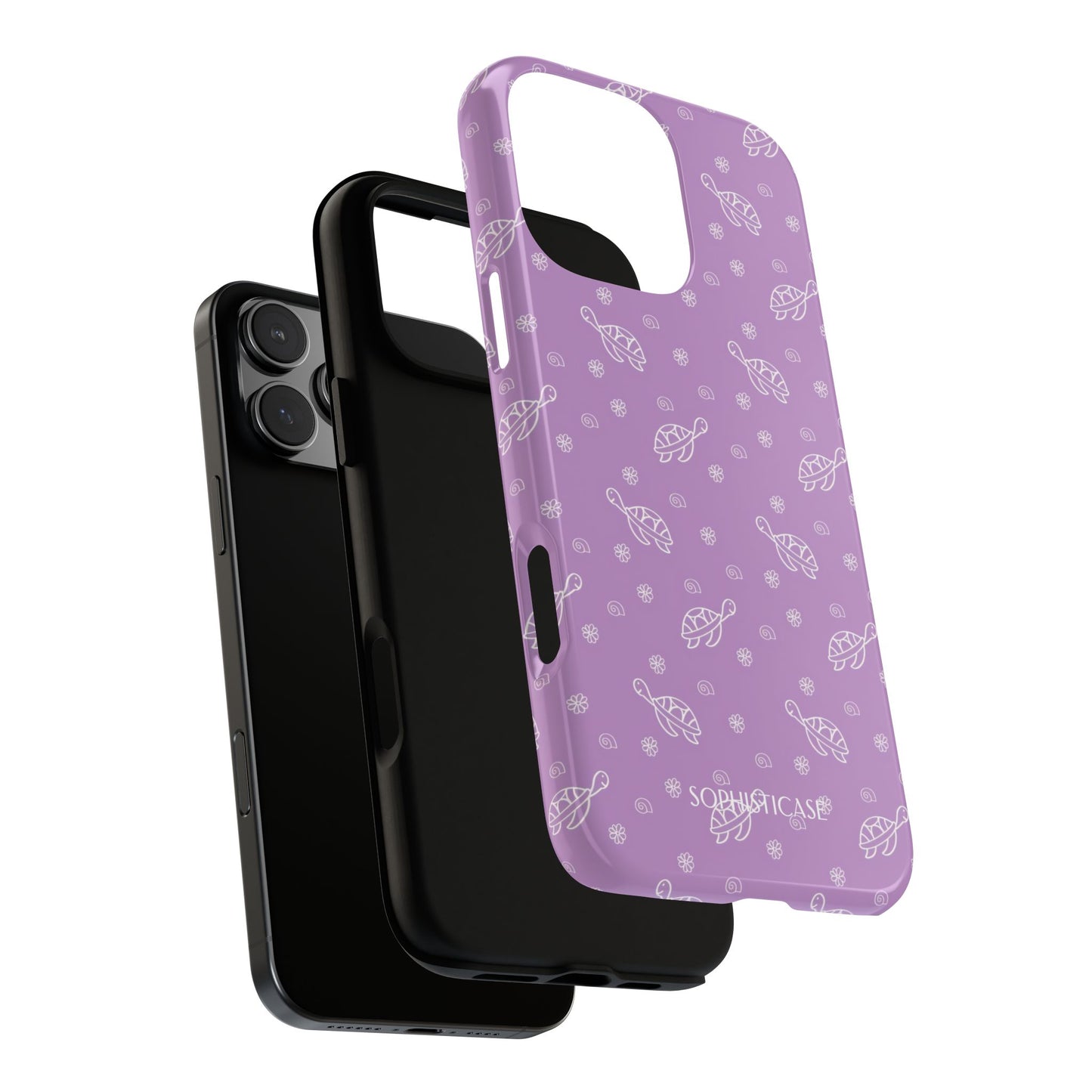 Turtle Island in Purple - iPhone Case