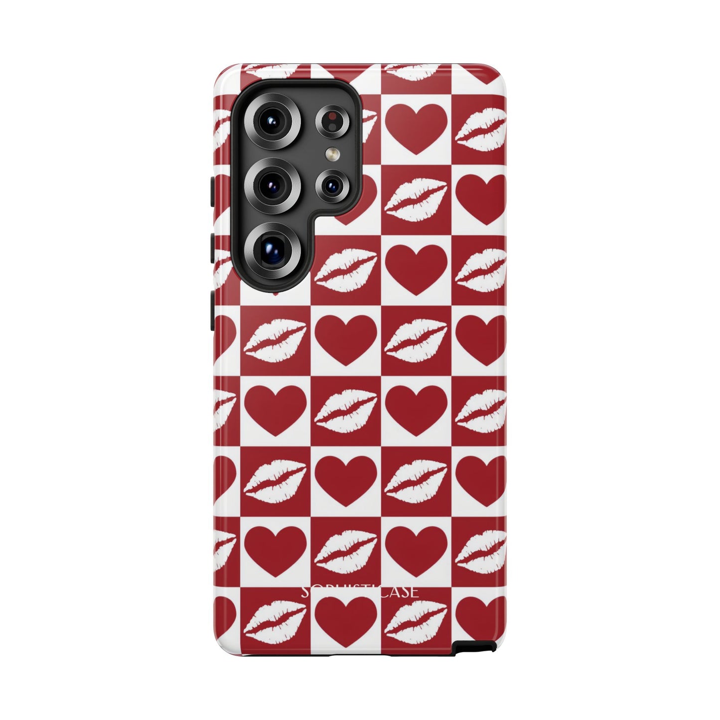 Belle Amie in Red - Samsung Galaxy Case