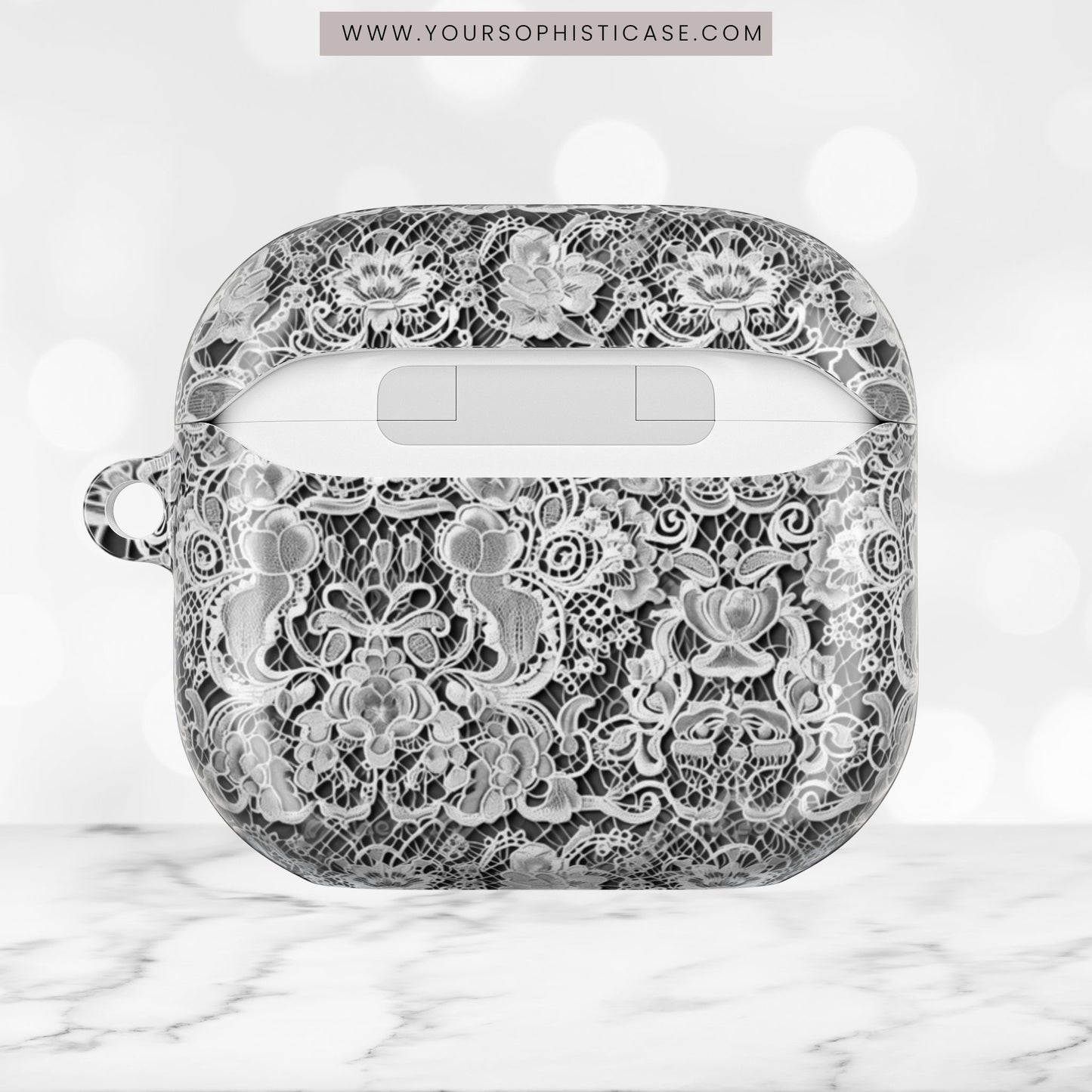 AirPod Cases - Luxe Lace in Black