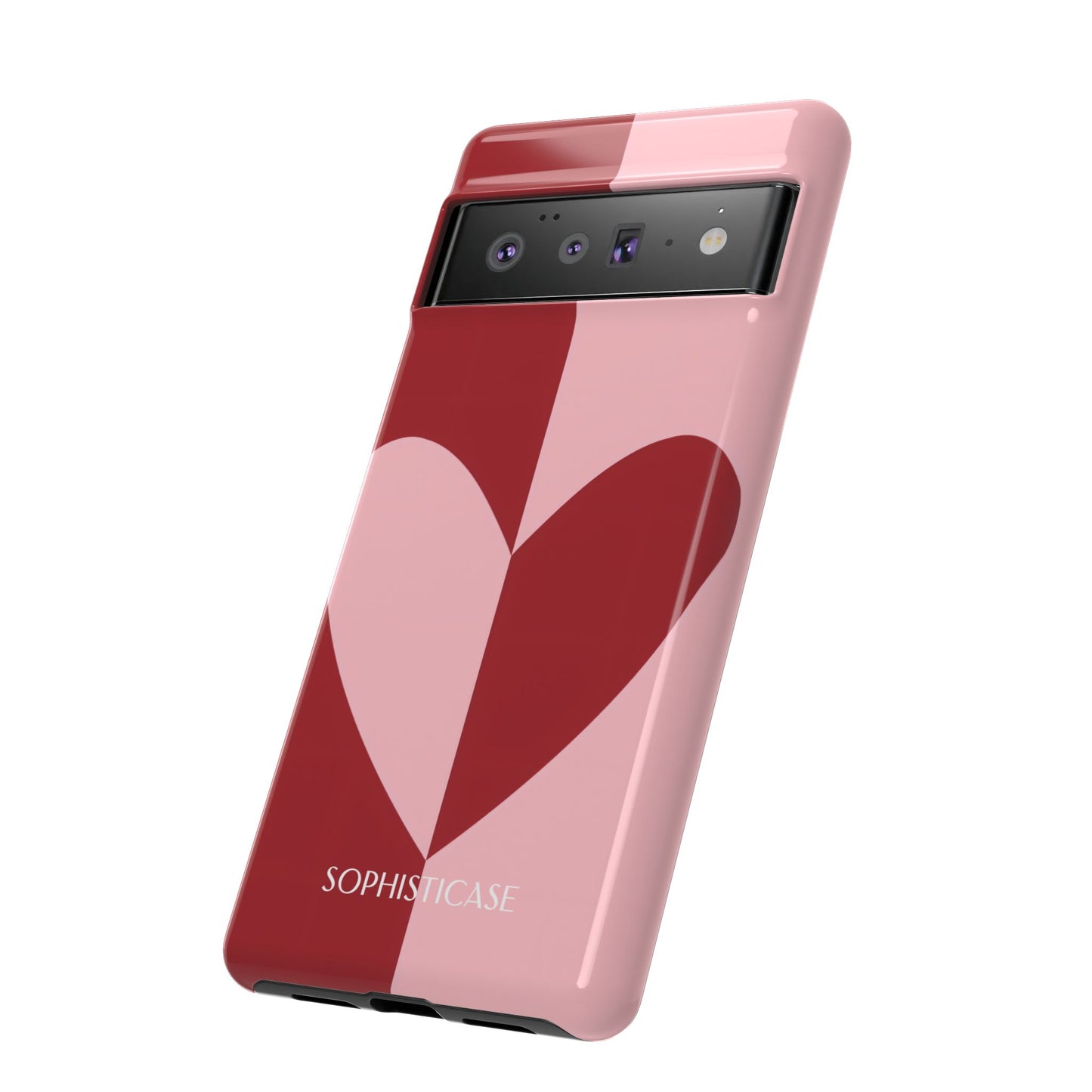 Be Mine in Red and Pink - Protective Phone Case for Google Pixel - Sophisticase
