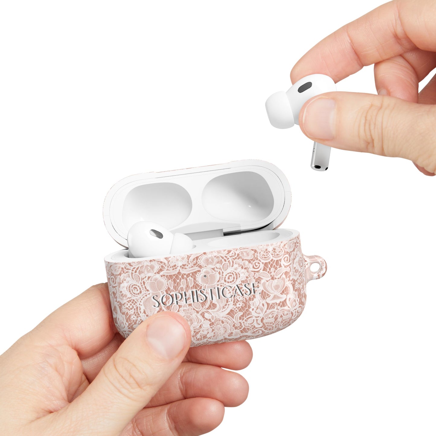 AirPod Cases - Luxe Lace in Brown