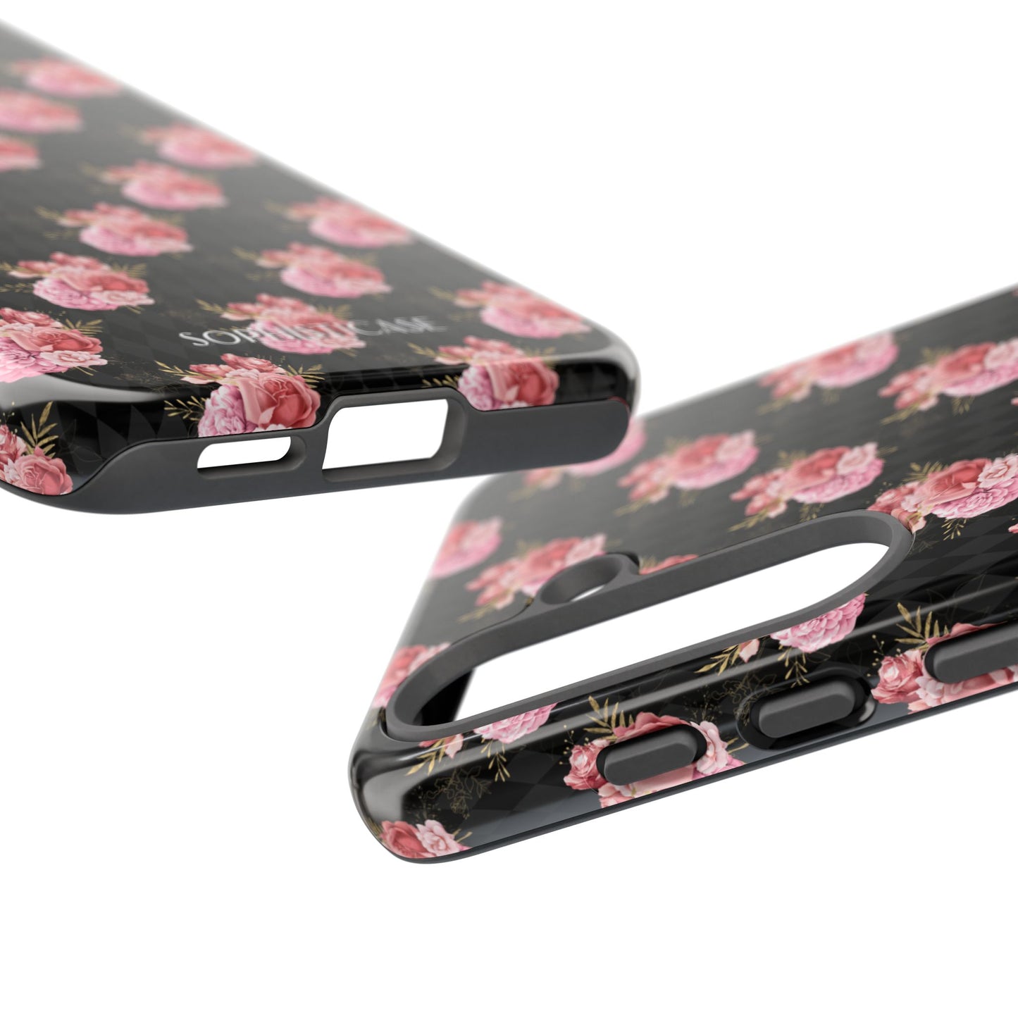 Rose Diamond Romance in Vivienne - Tough Phone Case