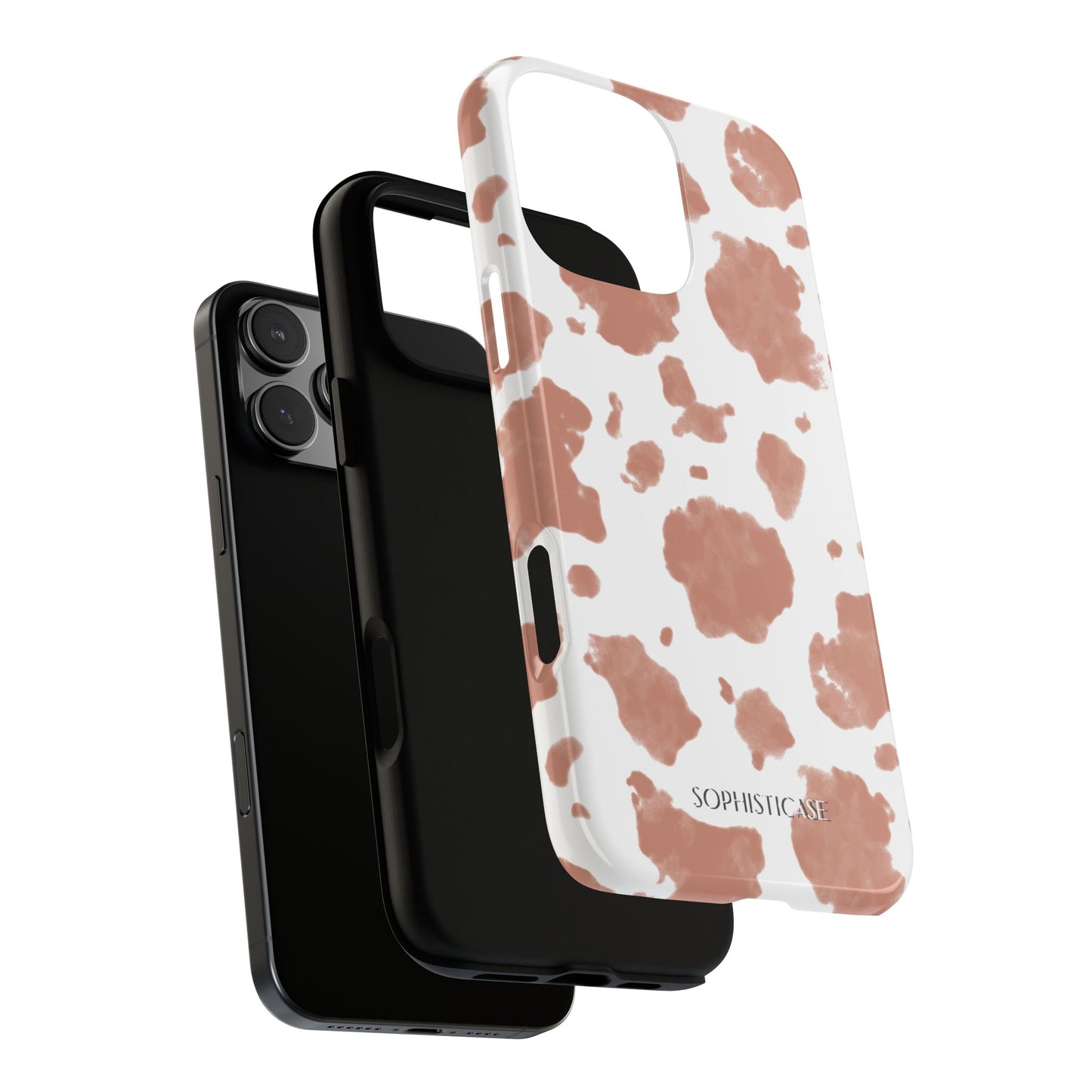 Holy Cow in Light Brown - iPhone Case