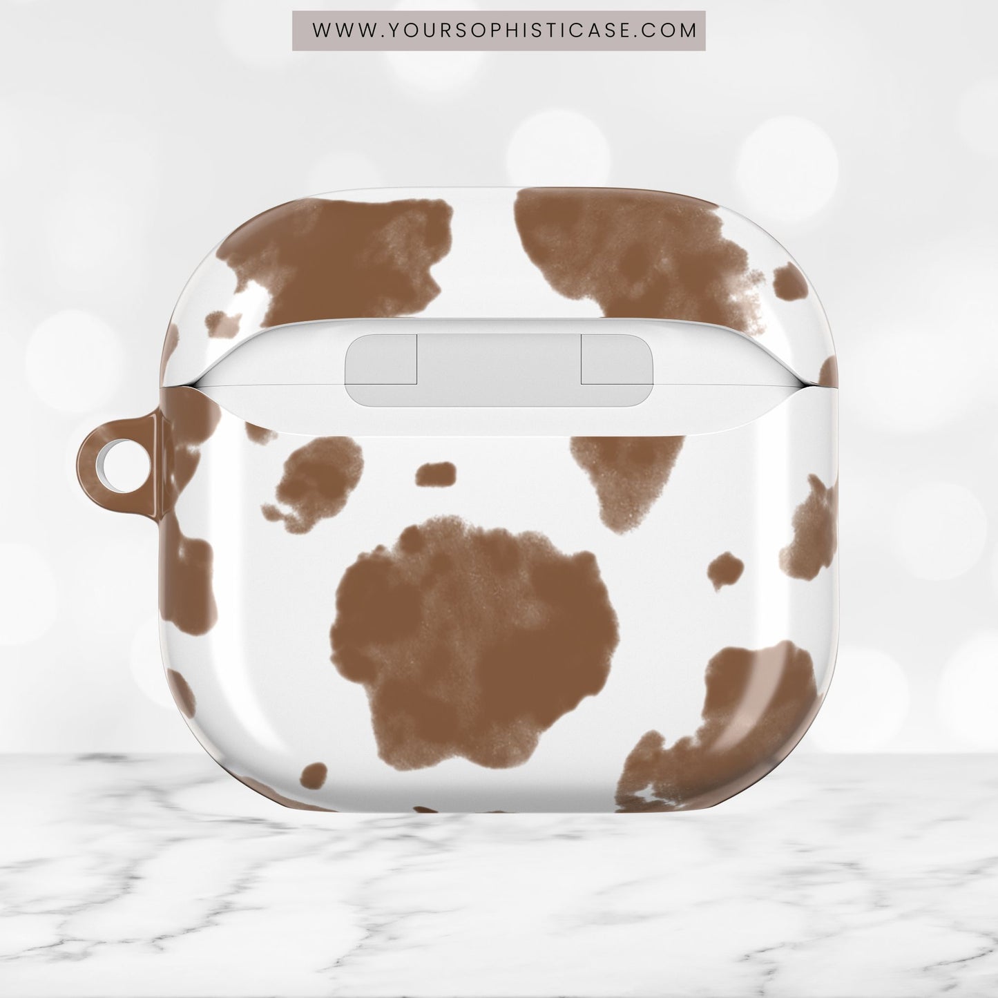 AirPod Cases - Holy Cow in Brown