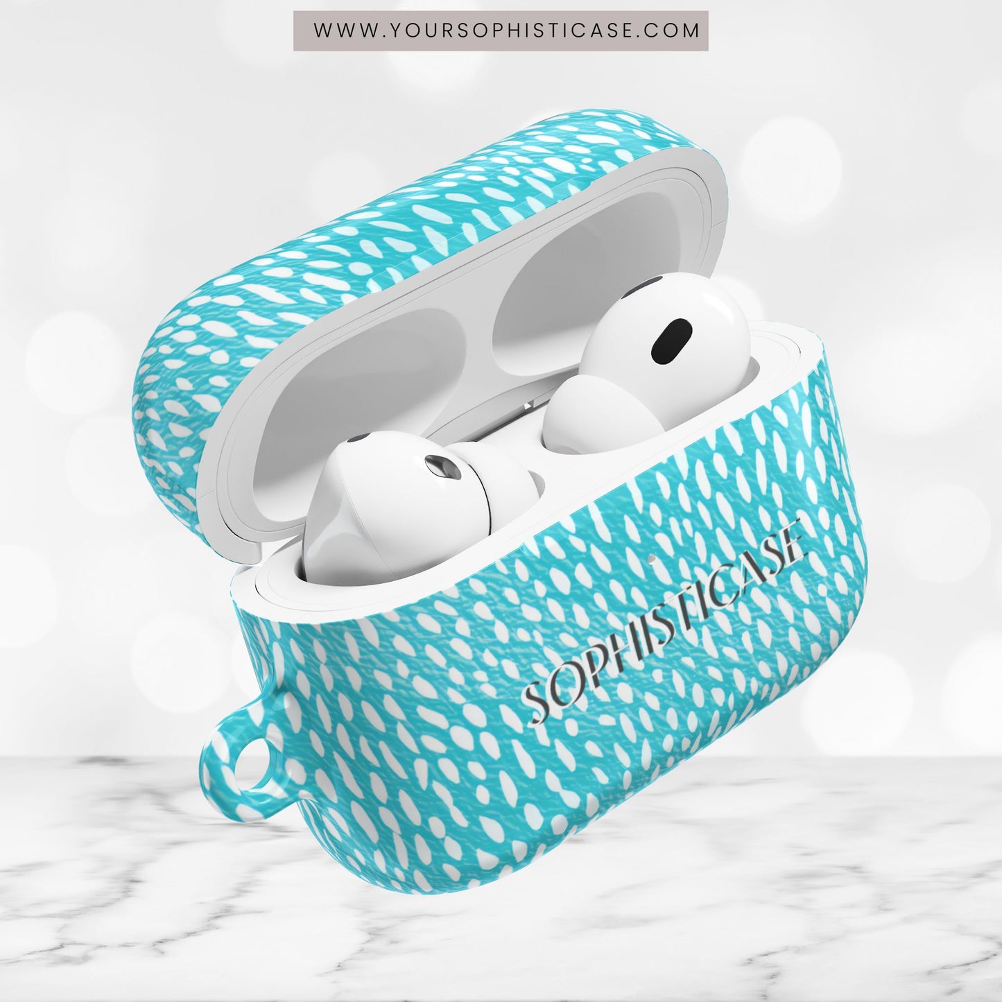 AirPod Cases - Oh Deer! in Aqua
