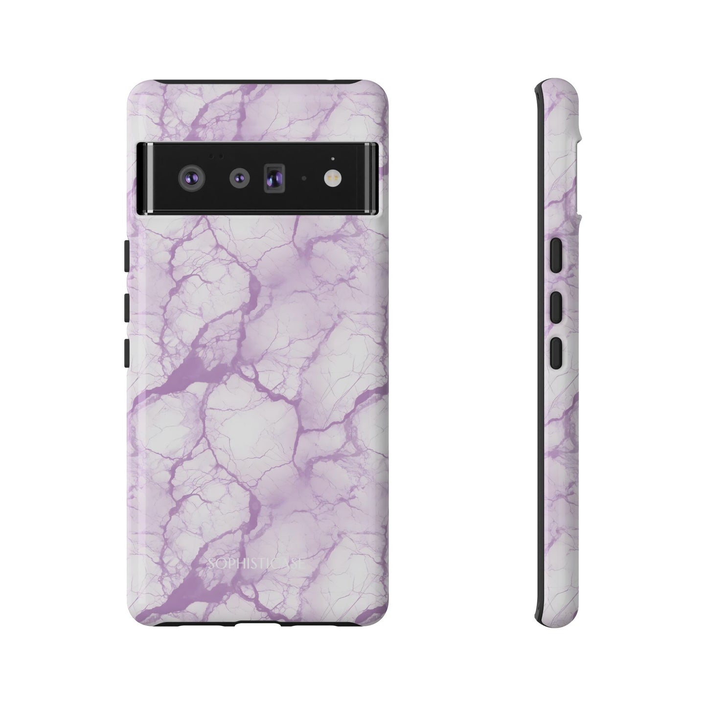 Marble Opulence in Purple - Google Pixel Case