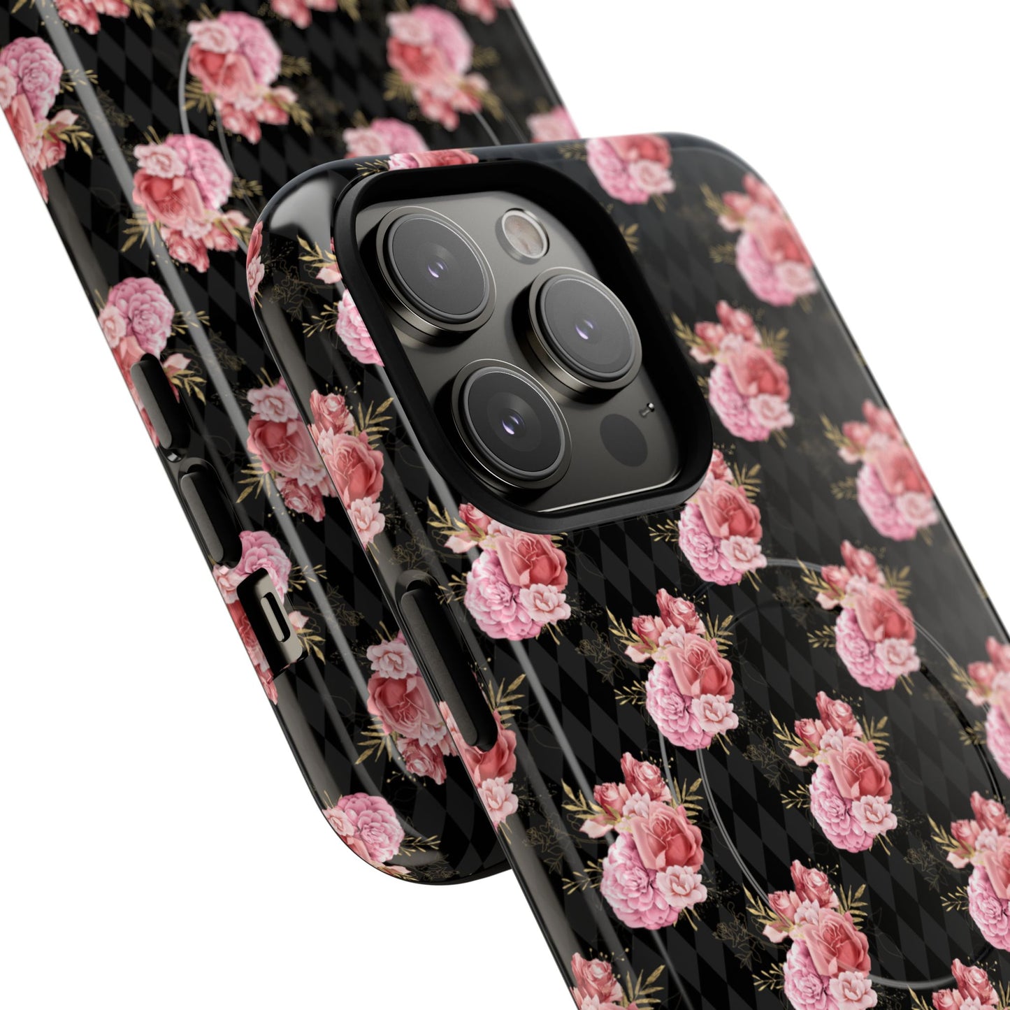 Rose Diamond Romance in Vivienne - Magsafe Phone Case