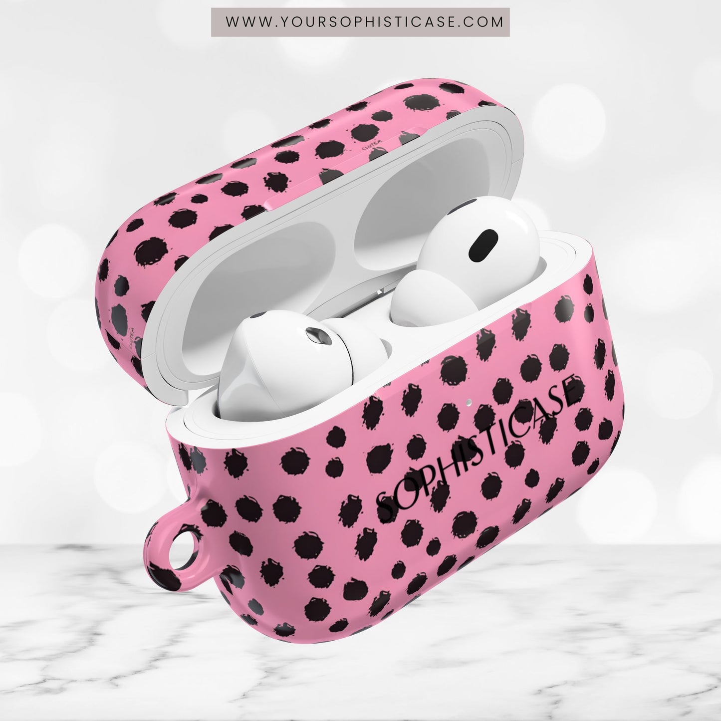 AirPod Cases - Cheetahs and Liars in Pink