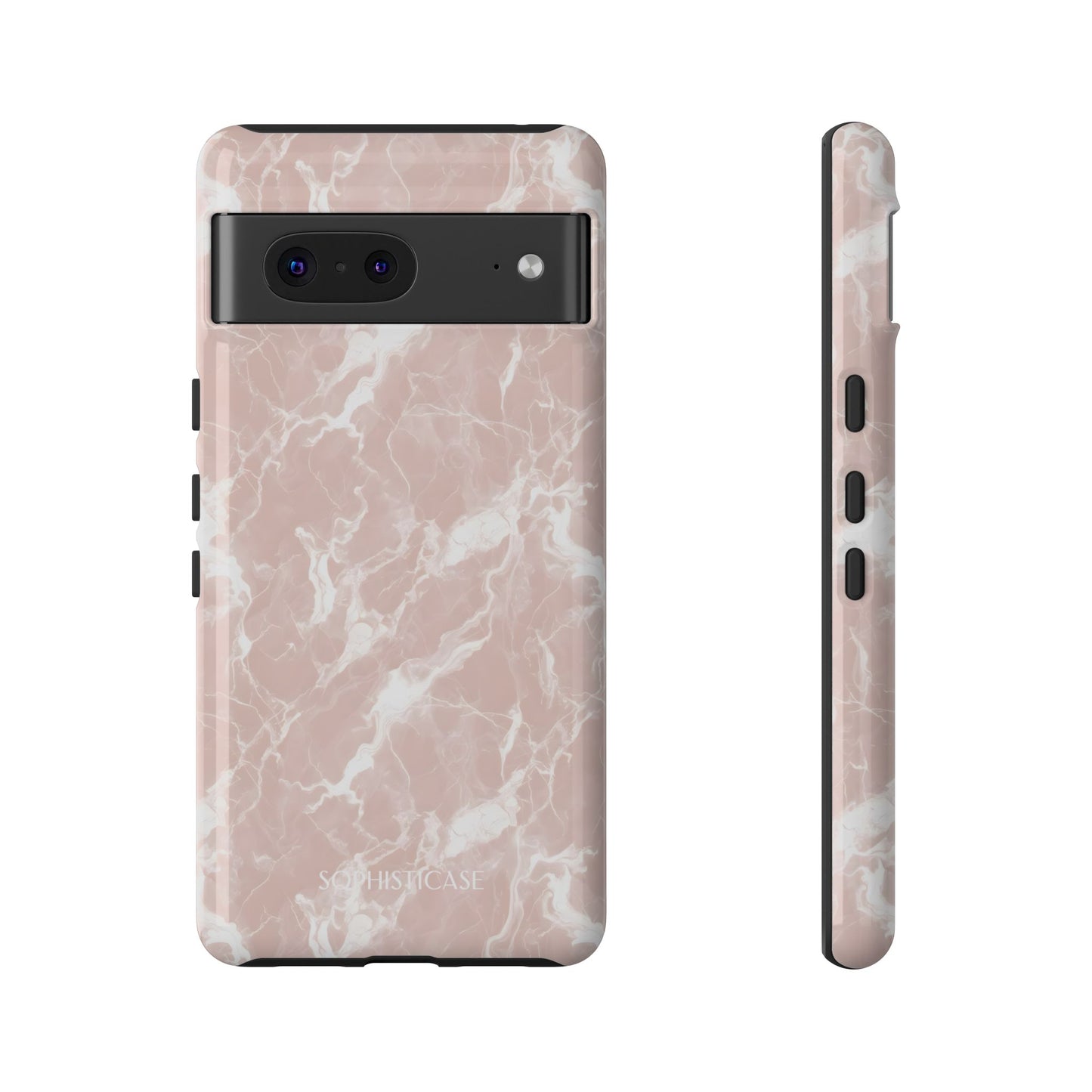Marble Crush in Neutral Beige - Tough Phone Case