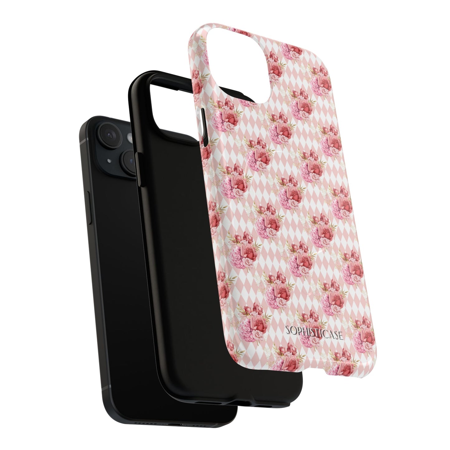 Rose Diamond Romance in Juliette - Magsafe Phone Case