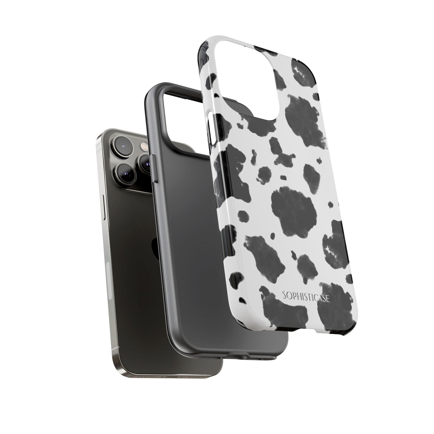 Holy Cow in Black - iPhone Case