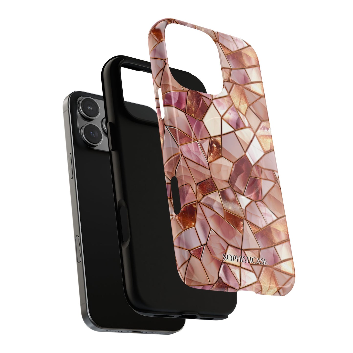 Rose' Runway in Champagne Mosaic - Magsafe Case