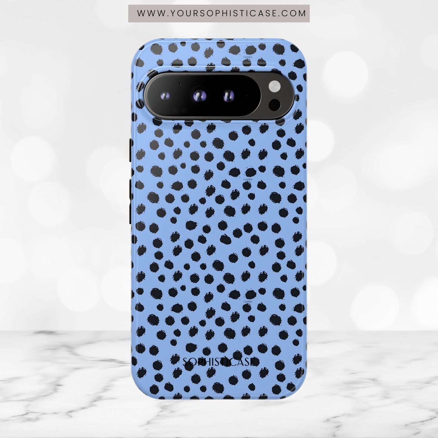 Cheetahs and Liars in Blue - Tough Phone Case