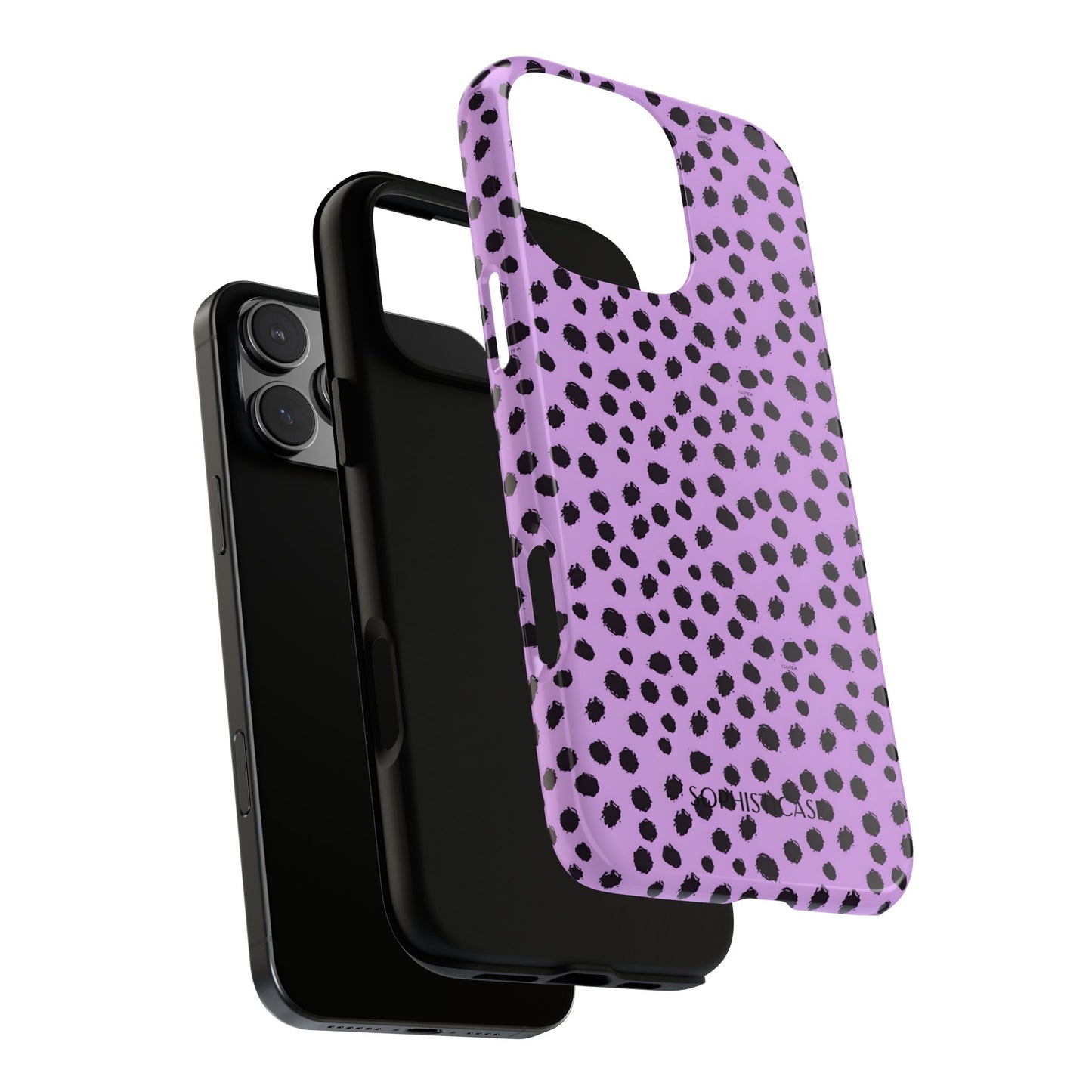 Cheetahs and Liars in Purple - iPhone Case