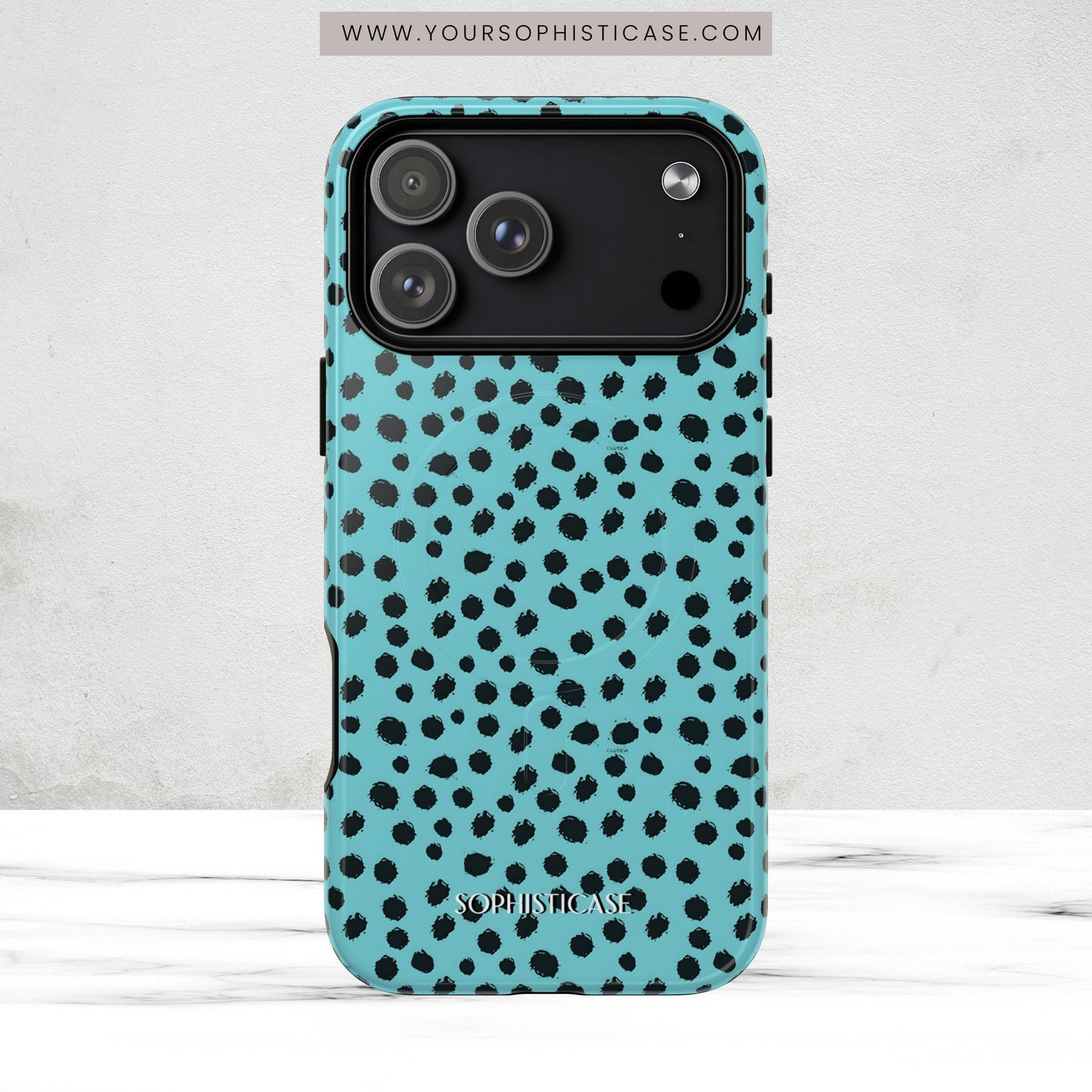 Cheetahs and Liars in Teal - Magsafe Case