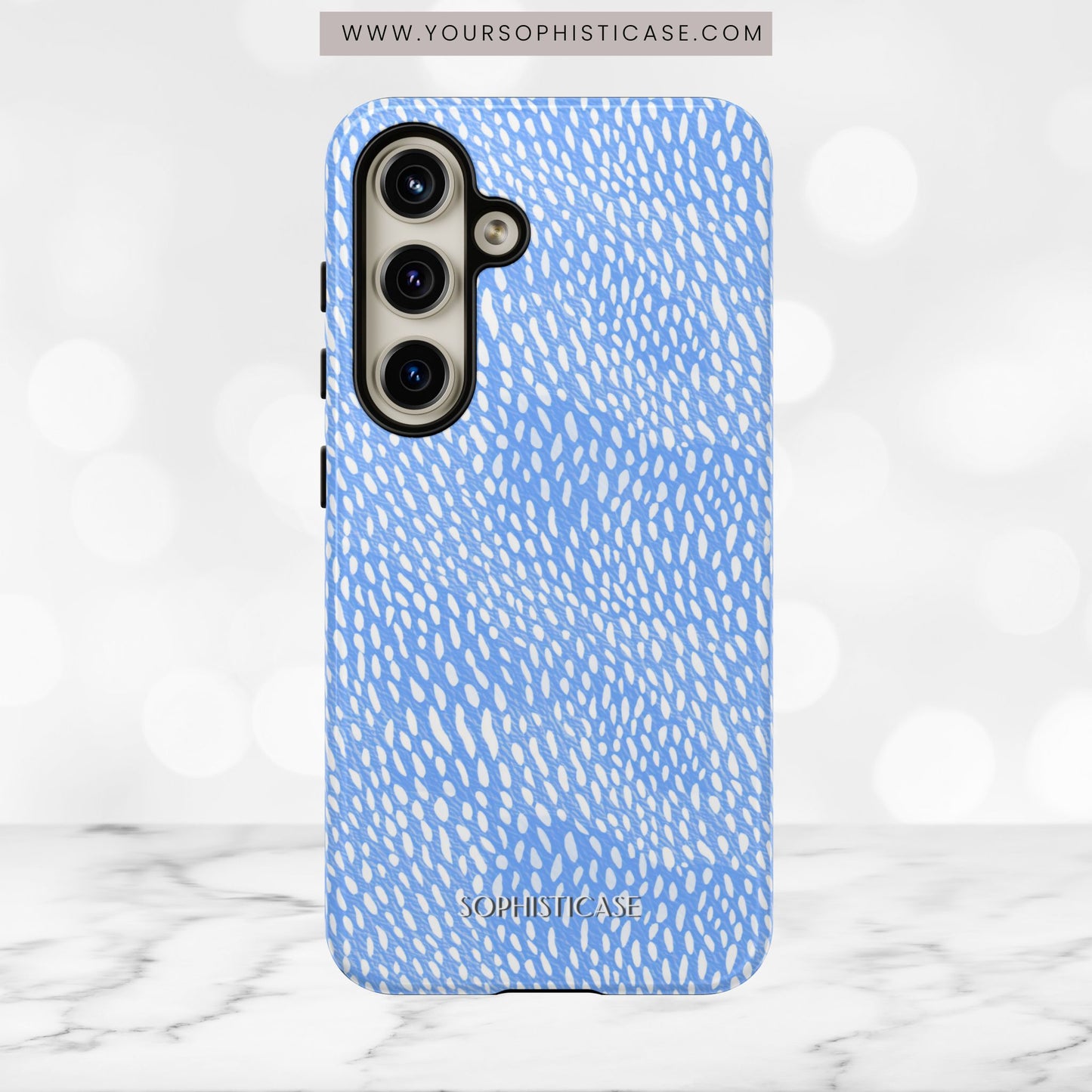 Oh Deer! in Blue - Tough Phone Case
