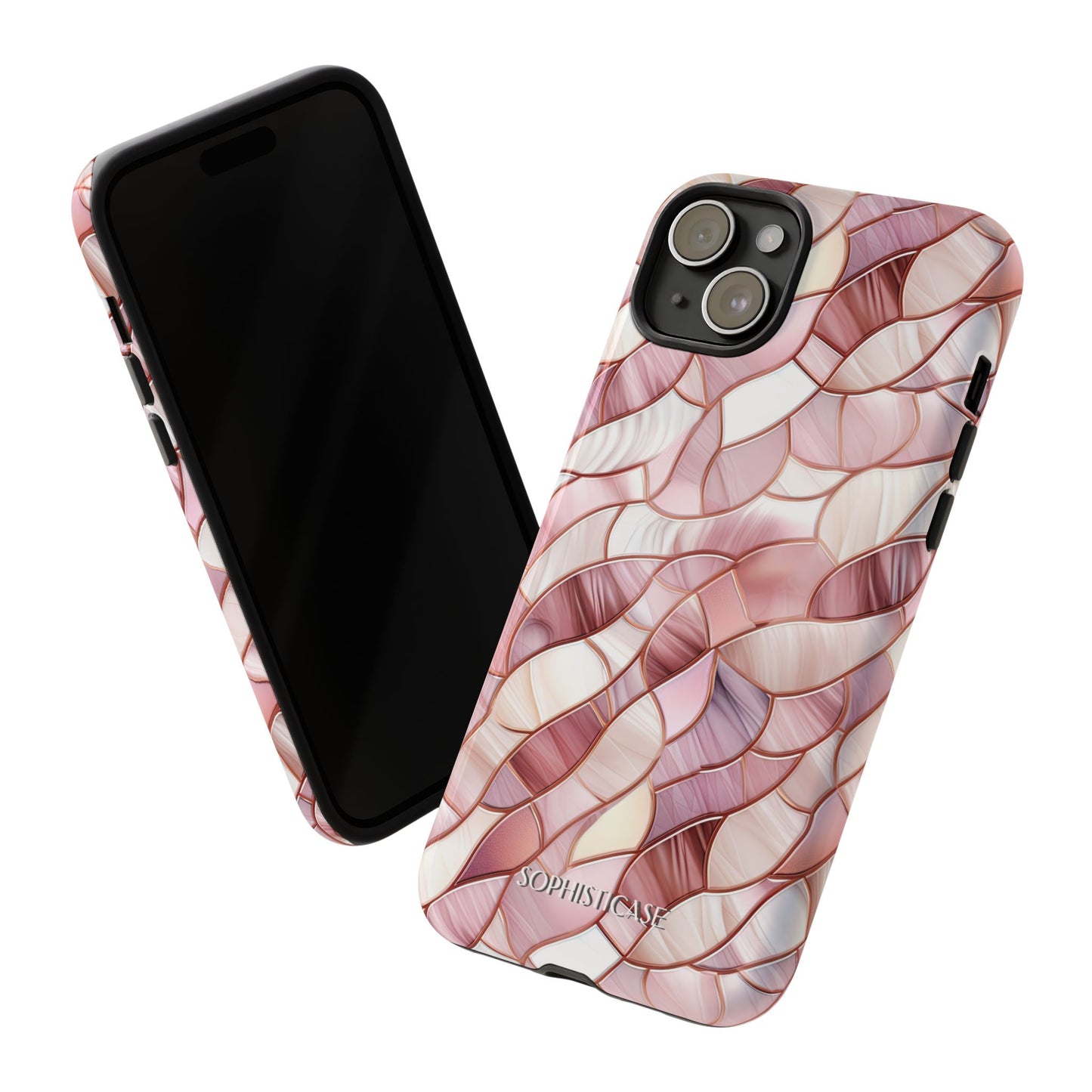 Rose' Runway in Sweet Mosaic - Tough Phone Case