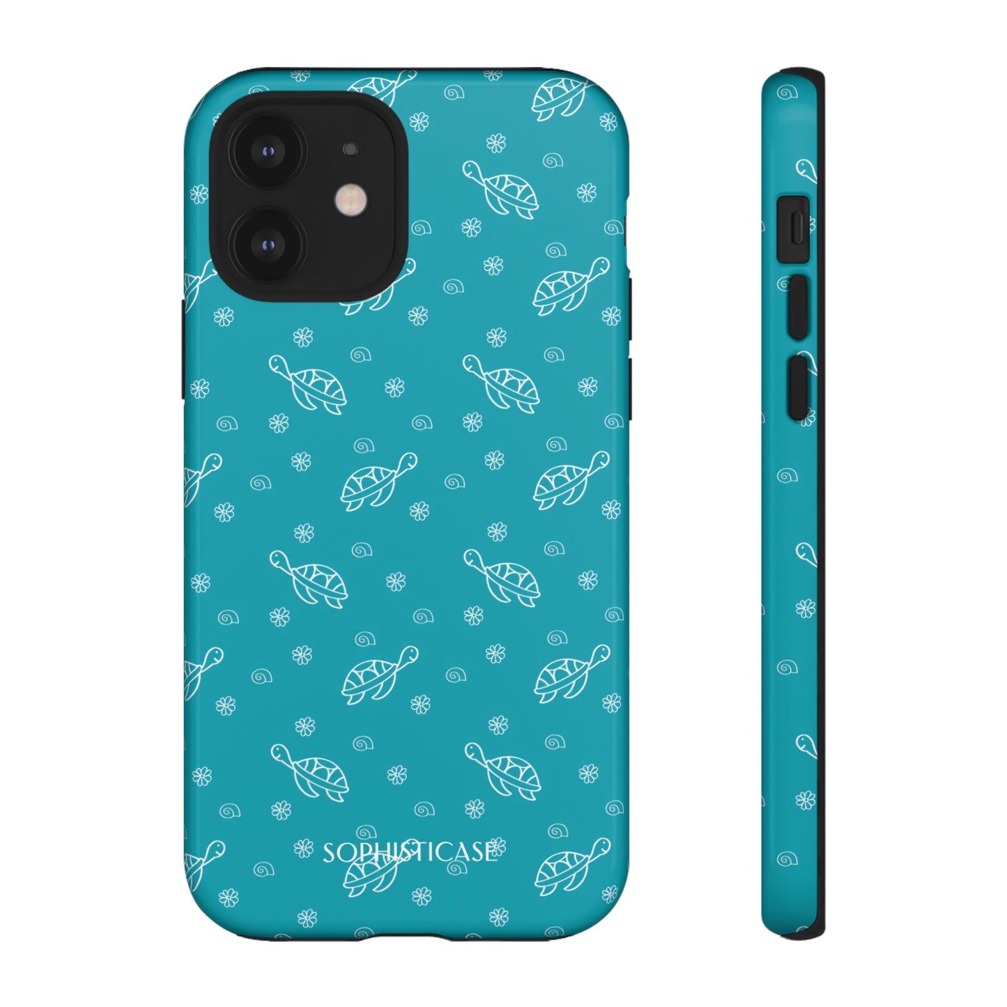 Turtle Island in Aqua - iPhone Magsafe Case