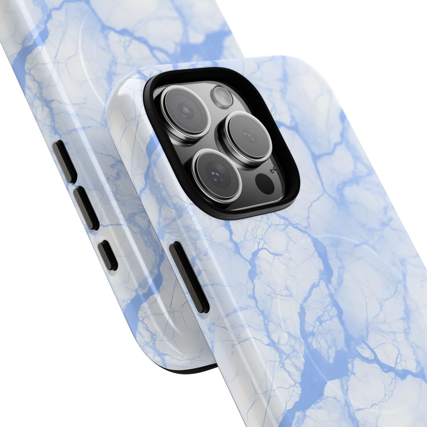 Marble Opulence in Blue - Magsafe Case