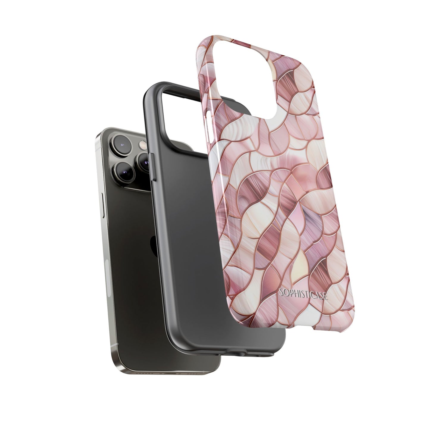 Rose' Runway in Sweet Mosaic - Tough Phone Case