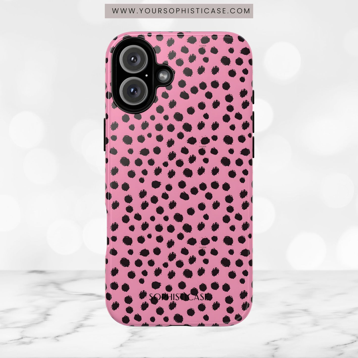 Cheetahs and Liars in Pink - iPhone Case