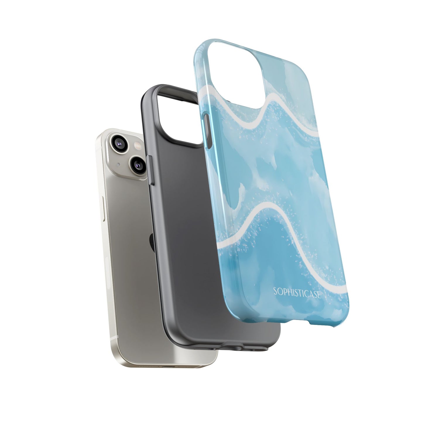 Serenity in Blue - iPhone Case