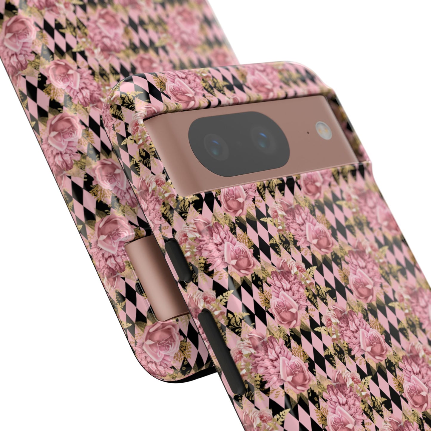 Rose Diamond Romance in Isolde - Tough Phone Case