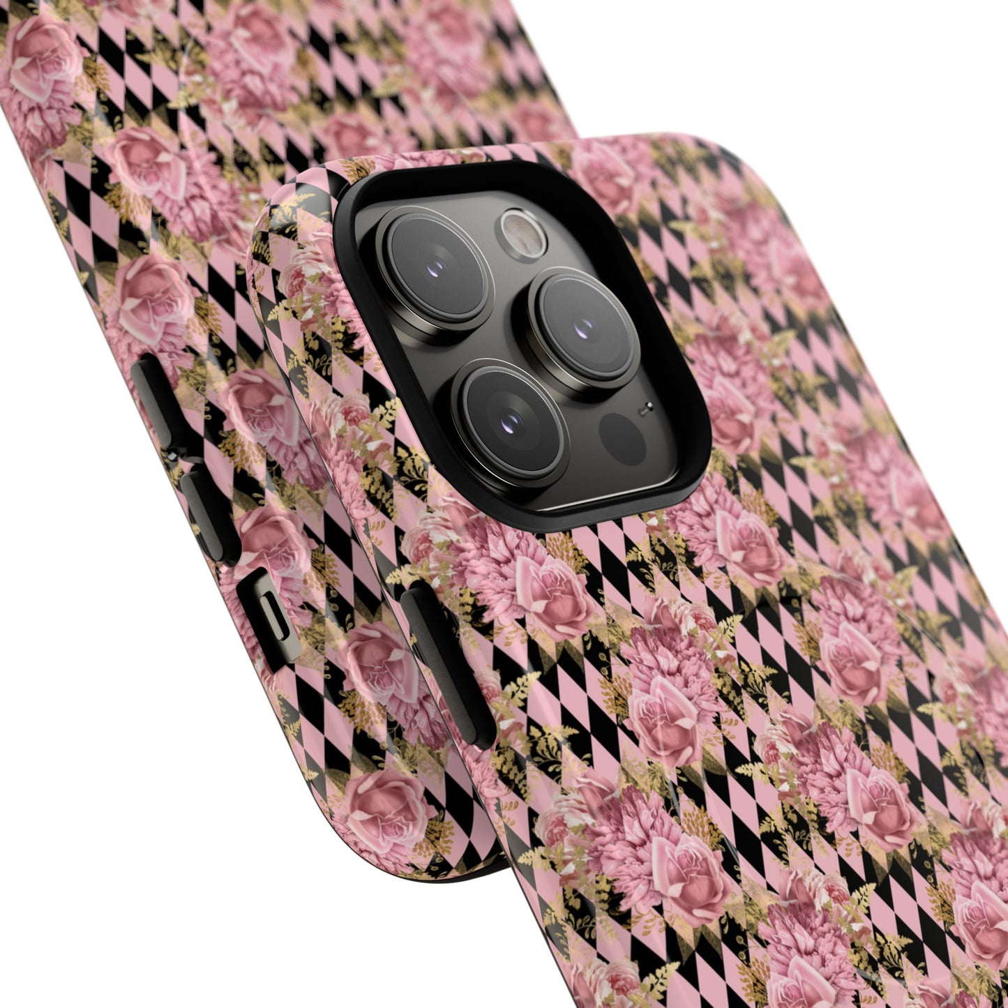 Rose Diamond Romance in Valentina - Magsafe Phone Case