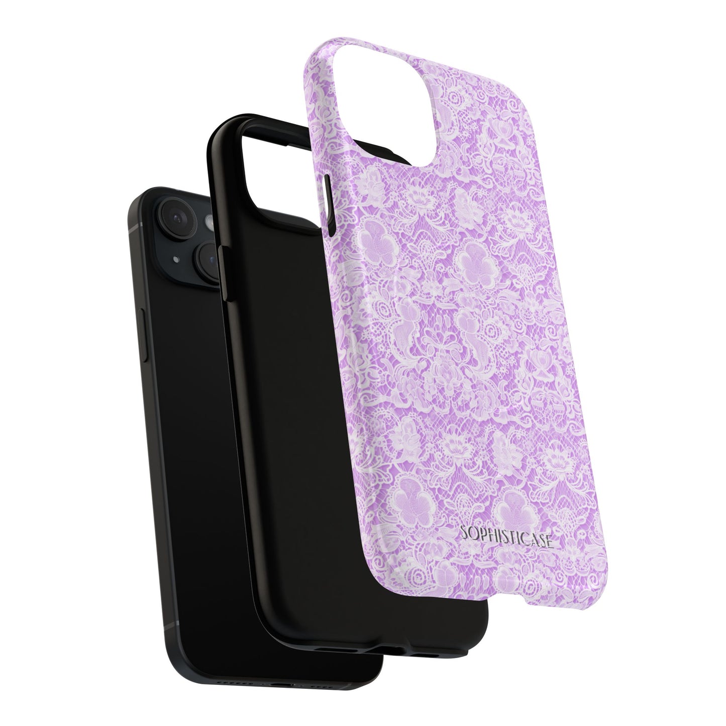 Luxe Lace in Purple - Magsafe Case