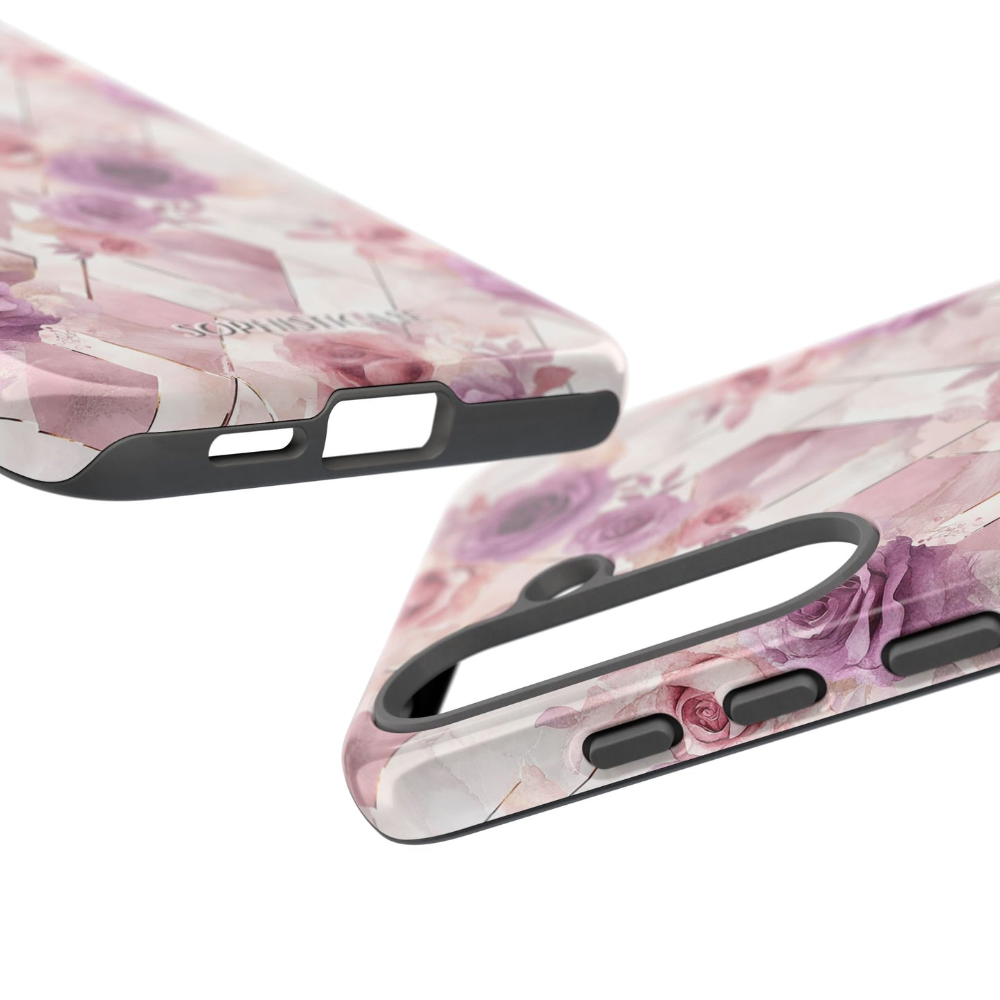 Royal Floral in Mauve Rose - Tough Phone Case