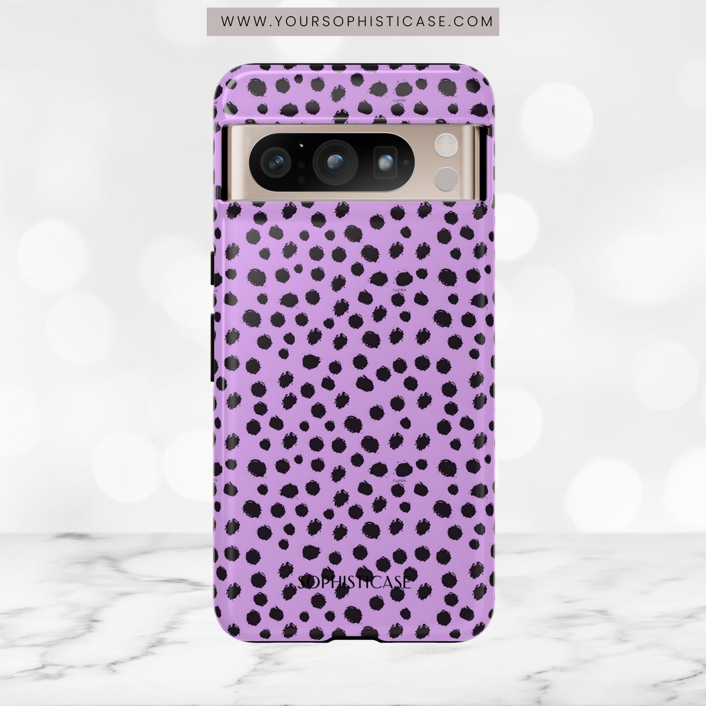 Cheetahs and Liars in Purple - Tough Phone Case