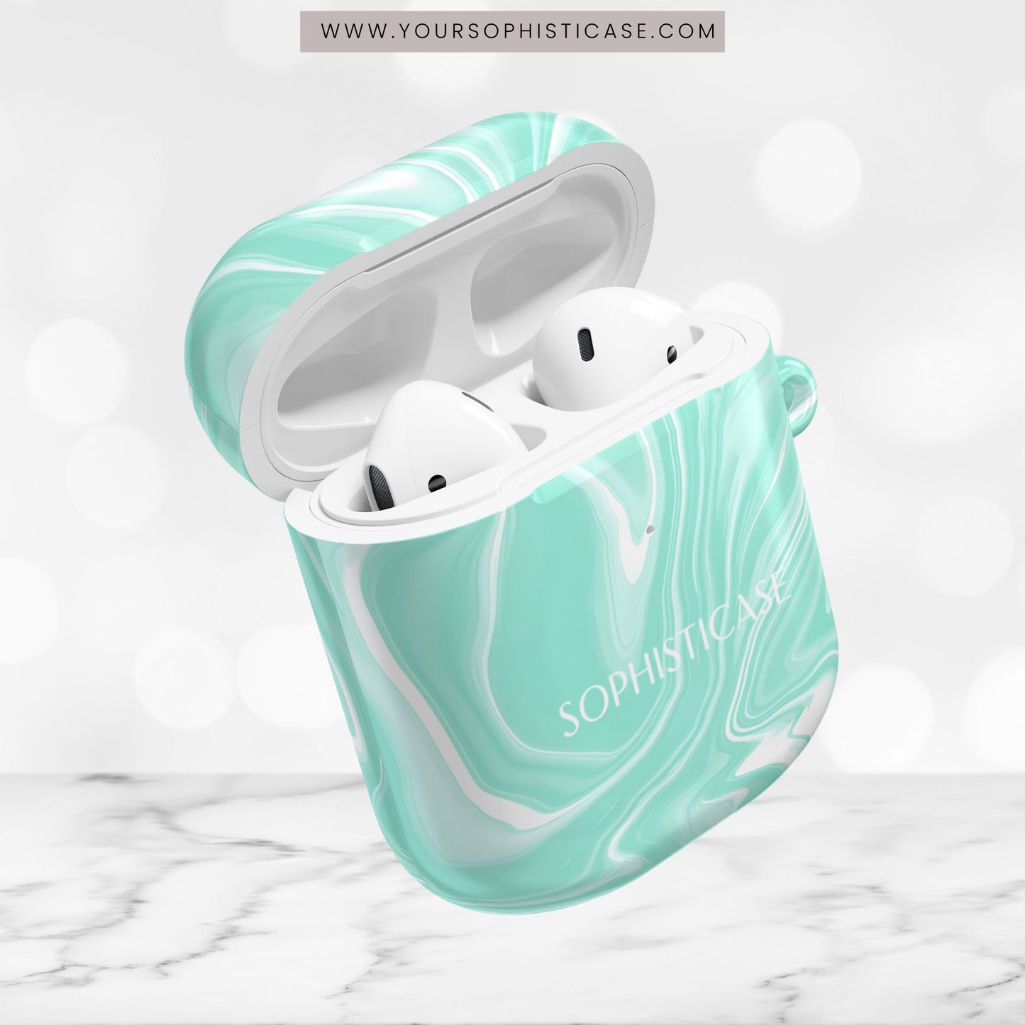 AirPod Cases - Liquid Dreams in Green
