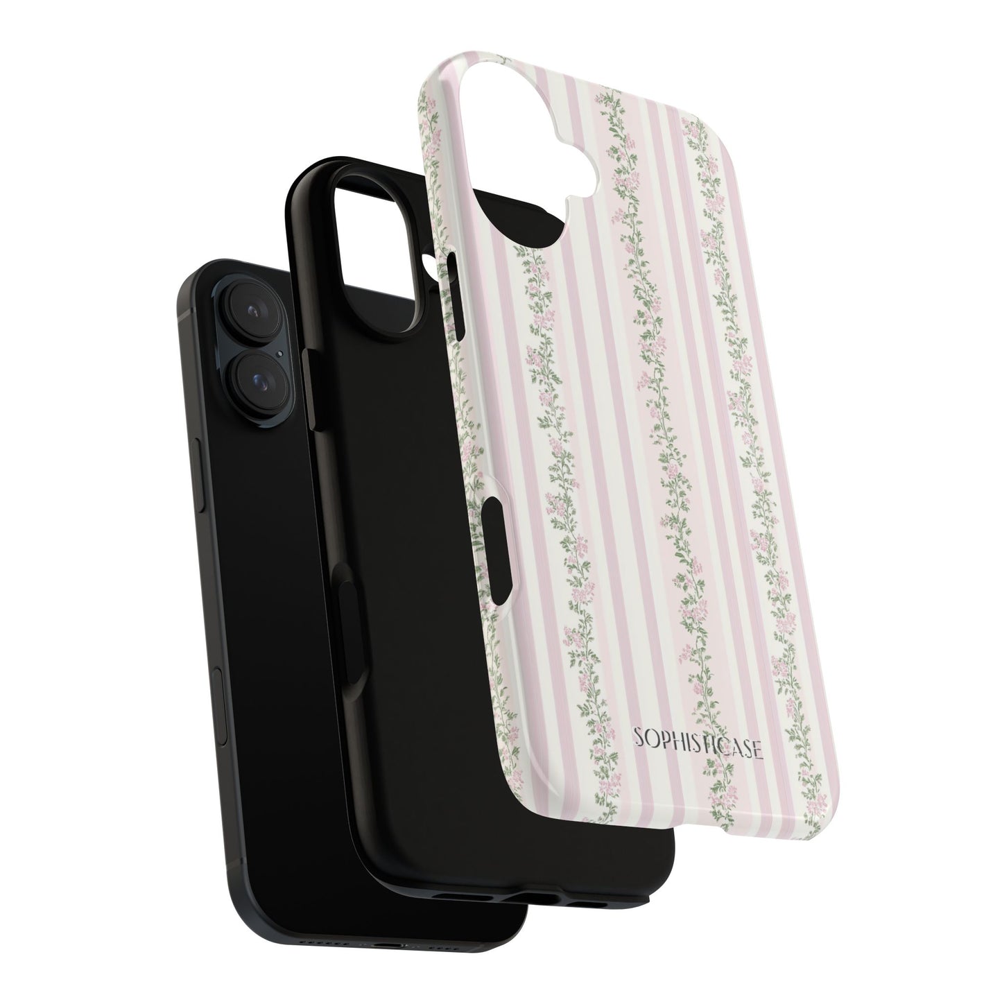 The Sweetest Thing in Coquette Rose Vine - iPhone Case
