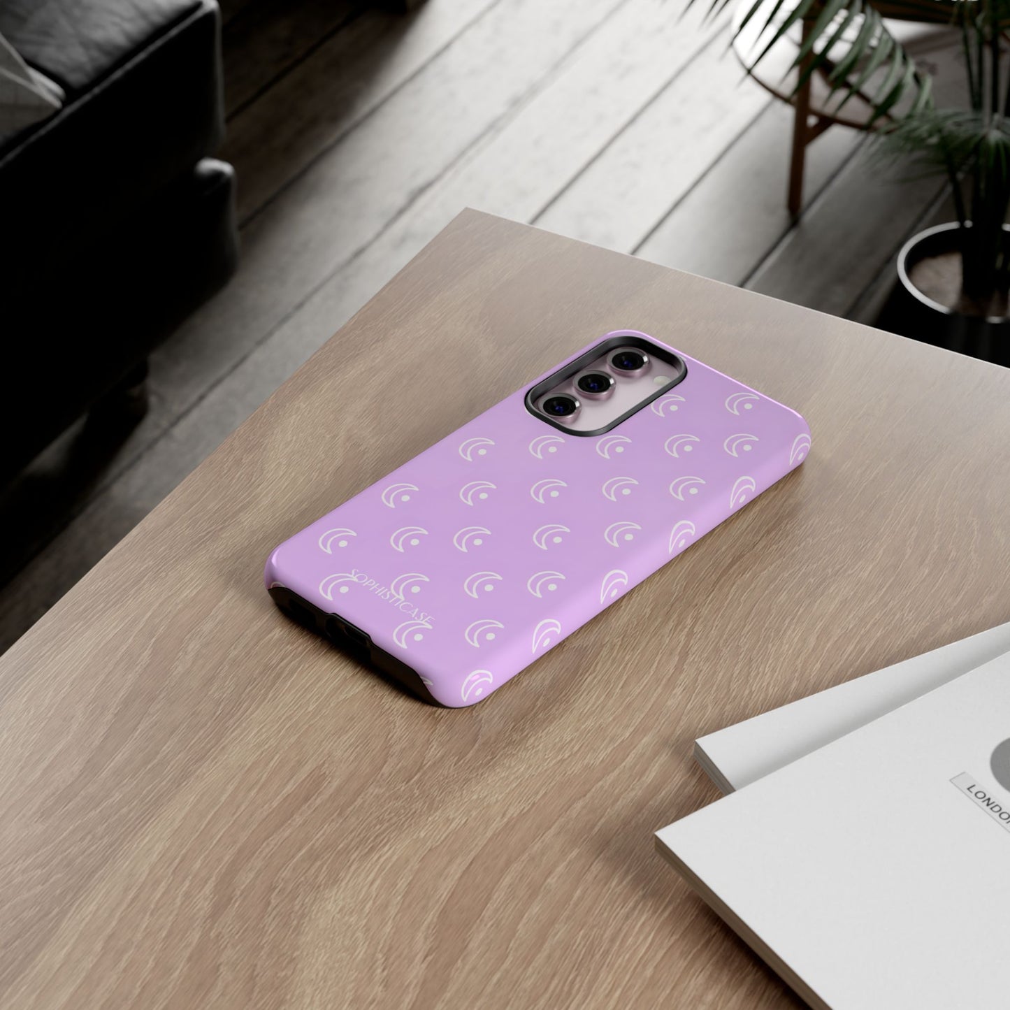 Moon Phase in Purple - Samsung Galaxy Case